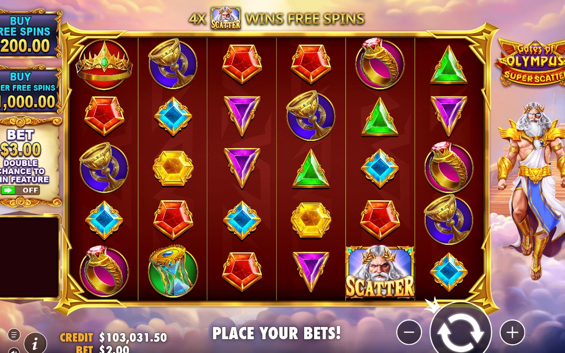 Gates of Olympus Super Scatter